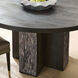 Maddock 60 inch Ebony and Gray Dining Table